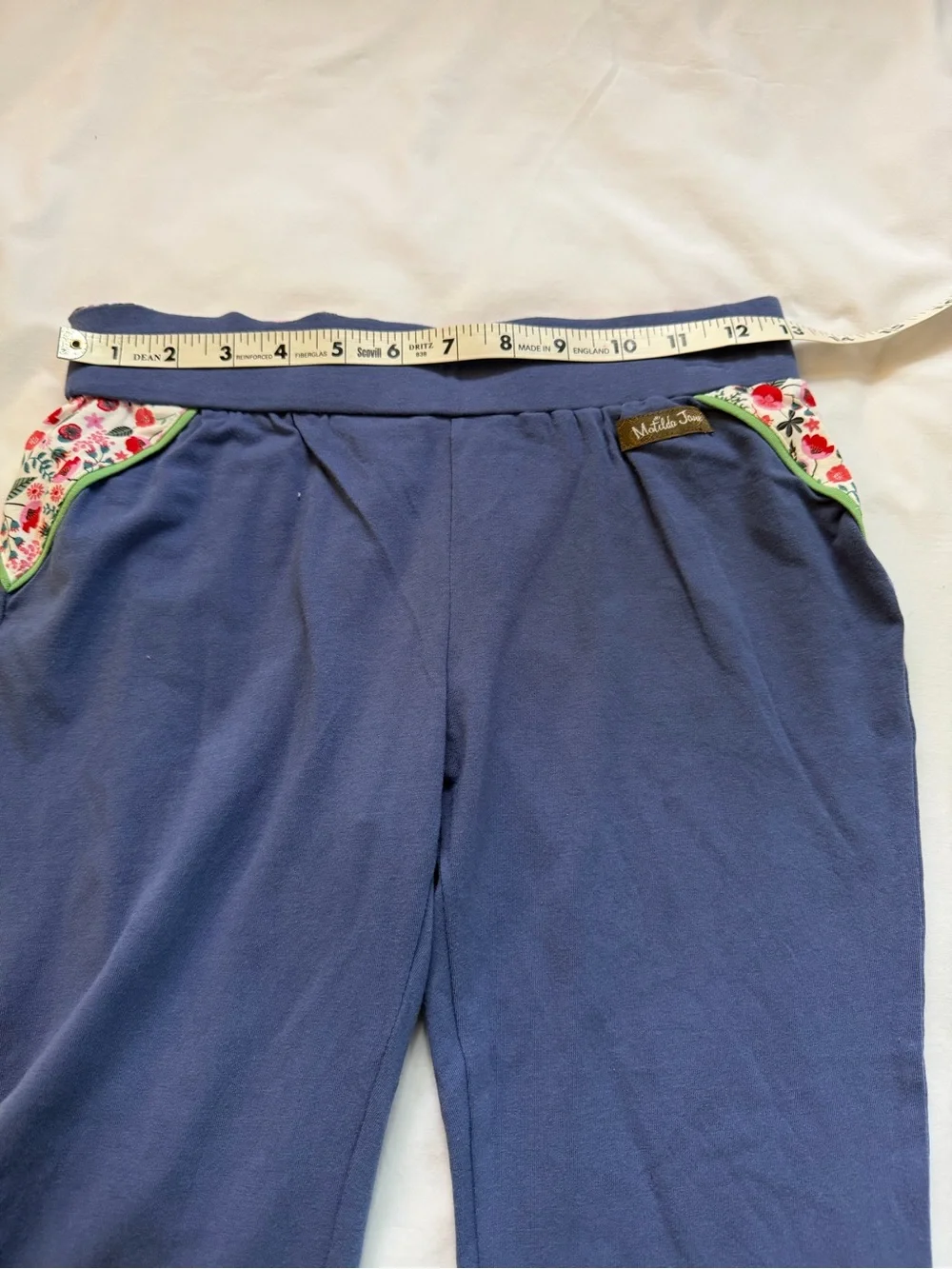 Matilda Jane Women’s Hooded Top and Capri Set in Blue